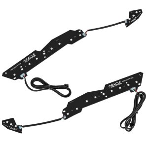 Chevrolet Corvette C7 Headlight Halo Ring Emitter Set - ORACLE Lighting - Dynamic ColorSHIFT with Switchback Turn Signals - `14-`19